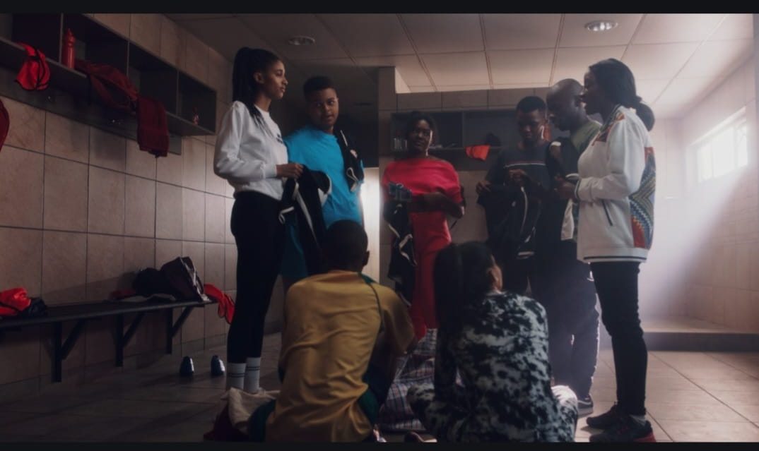 Soccer Season locker room scene